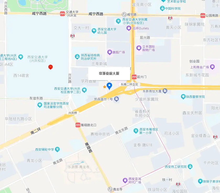 帝源豪庭大厦位置